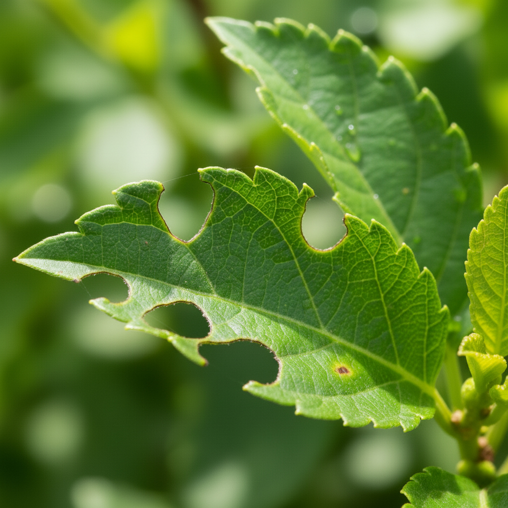 Notched leaves